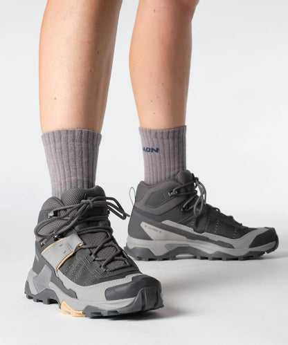 Salomon - X Ultra 5 Mid GTX W - Nine Iron / Gull / Soft Clay