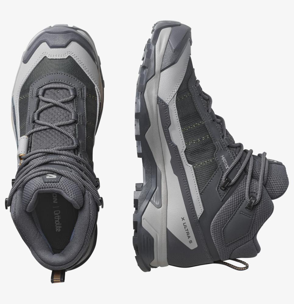 Salomon - X Ultra 5 Mid GTX W - Nine Iron / Gull / Soft Clay