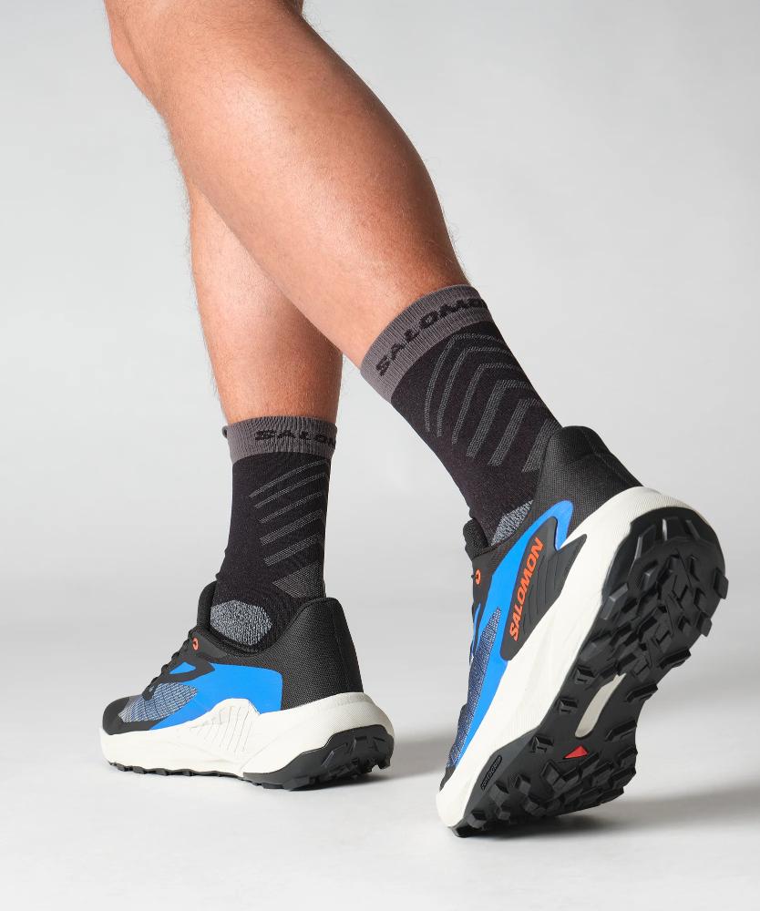 Salomon - Genesis - Men's - Black / French Blue / Cherry Tomato