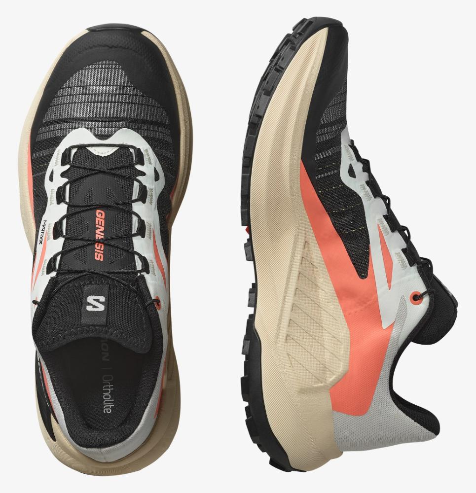 Salomon - Genesis - Women's - Fusion Coral / Tender Peach / Black