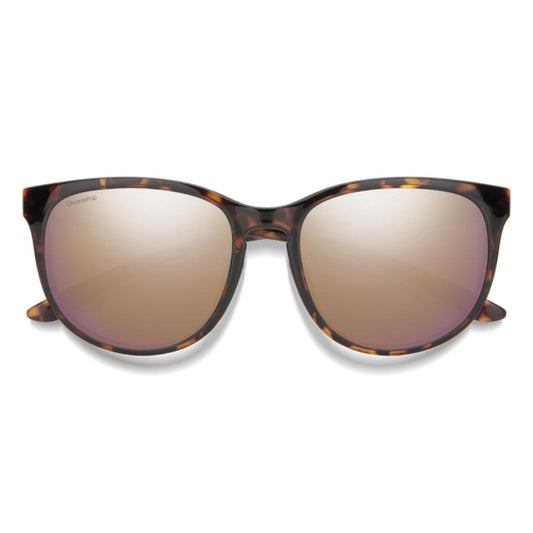 Smith - Lake Shasta - Tortoise; ChromaPop Polarized Rose Gold Mirror
