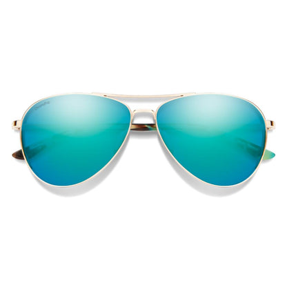 Smith - Langley 2 - Gold; ChromaPop Polarized Opal Mirror