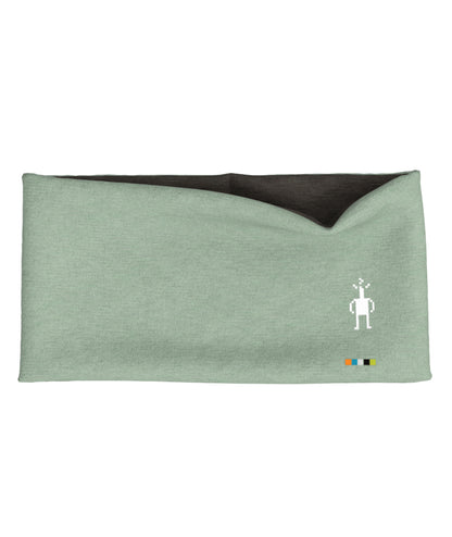 Smartwool - Thermal Merino Reversible Headband - Unisex - Black-Charcoal Heather