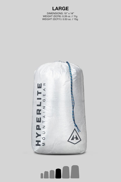 Hyperlite Mountain Gear - DCF8 Ultralite Stuff Sack - White