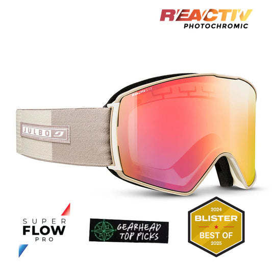 Julbo - Launcher Goggle - Champagne; REACTIV 1 3 High Contrast