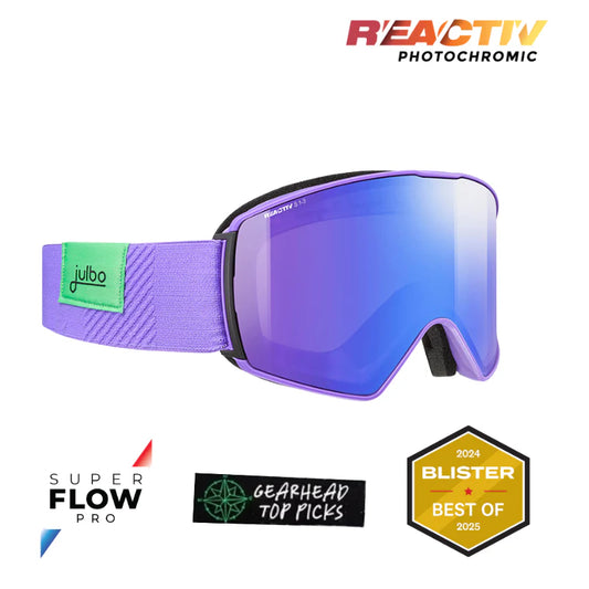 Julbo - Launcher Goggle - Purple; REACTIV 1 3 High Contrast