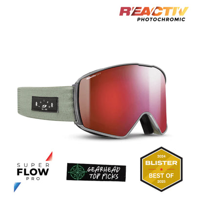 Julbo - Launcher Goggle - Green; REACTIV 0 4 High Contrast