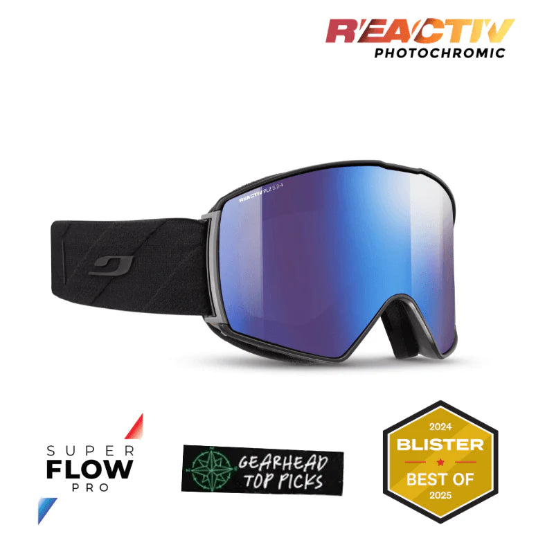Julbo - Launcher Goggle - Black; REACTIV 2 4 Polarized