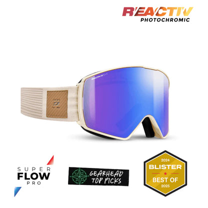 Julbo - Launcher Goggle - Sand; REACTIV 1 3 Glare Control