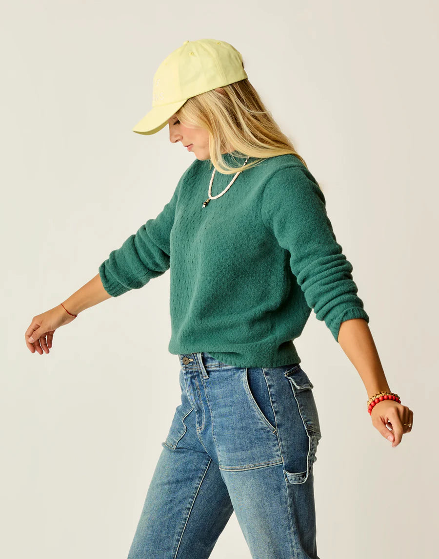 Carve Designs - Monroe Stitched Sweater - Bistro