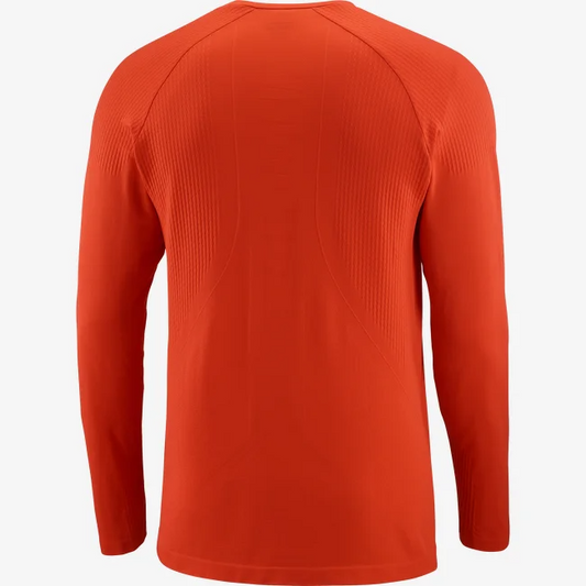Salomon - Sense LS Tee - Men's - Fiery Red
