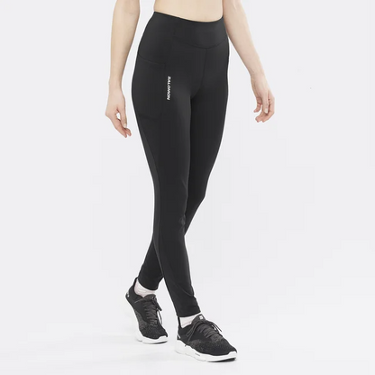 Salomon - Cross Warm Tight - Women's - Deep Black