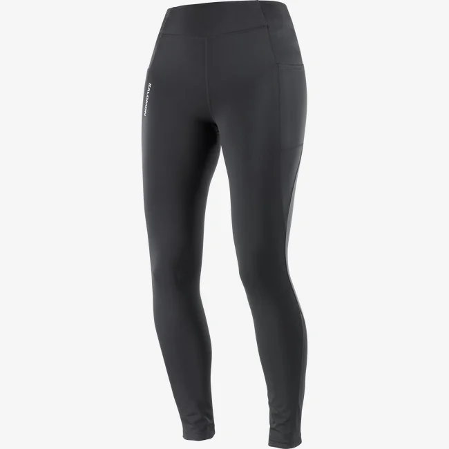 Salomon - Cross Warm Tight - Women's - Deep Black