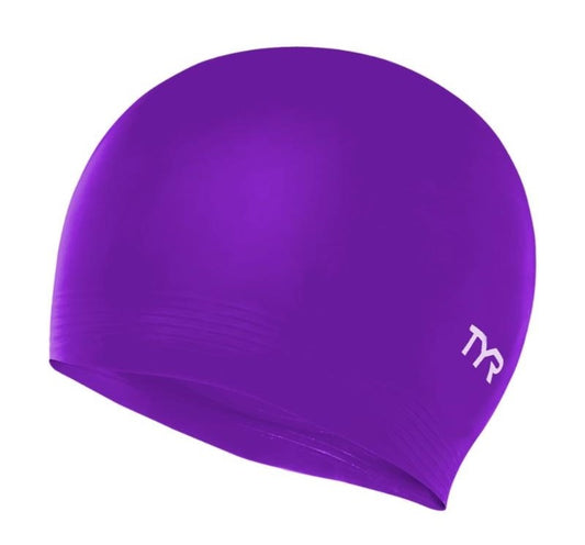 TYR - Latex Swim Cap - Purple