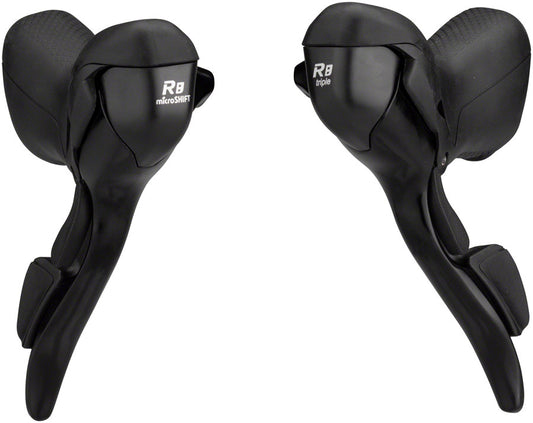microSHIFT - R8 Drop Bar Shft Lever Set 8Sp