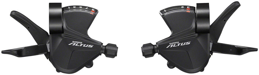 Shimano - Altus SL-M2010 3x9-Speed Shift Lever Set, Black