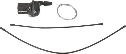 SunRace - M21 Twist Shift Rear 6-Speed: Gray