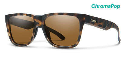 Smith - Lowdown 2 - Matte Tortoise; ChromaPop Polarized Brown