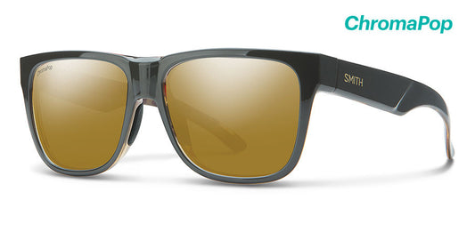 Smith - Lowdown 2 - Matte Moss; ChromaPop Polarized Gray Green