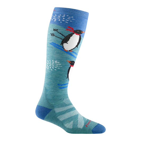 Darn Tough - Penguin Peak OTC Midweight With Cushion - Aqua