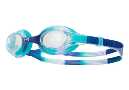 TYR - Swimple Tie Dye Kids Goggles - Blue