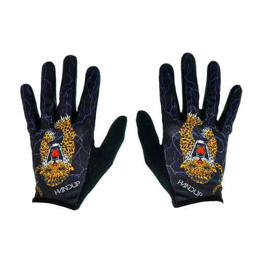 Handup - Gloves - Lightning Leopard