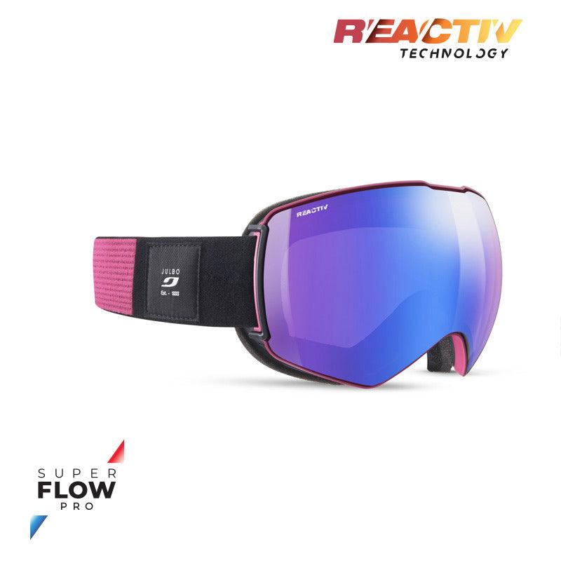 Julbo - Lightyear Goggle - Black/Violet; REACTIV 1 3 High Contrast