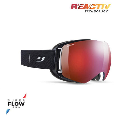 Julbo - Lightyear Goggle - Black/Gray; REACTIV 0 4 High Contrast