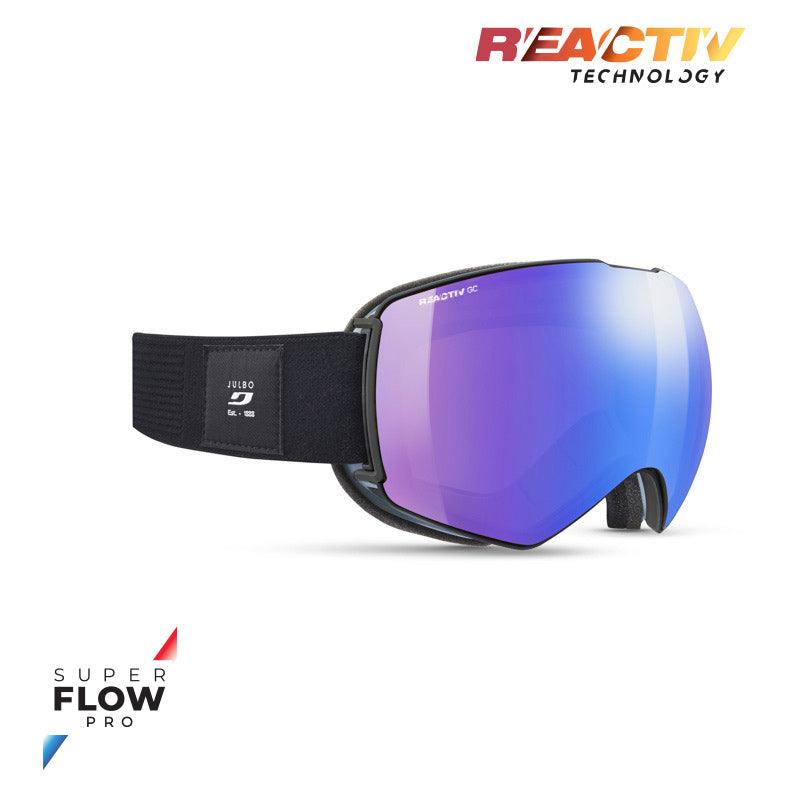 Julbo - Lightyear Goggle - Black/Gray; REACTIV 1 3 Glare Control