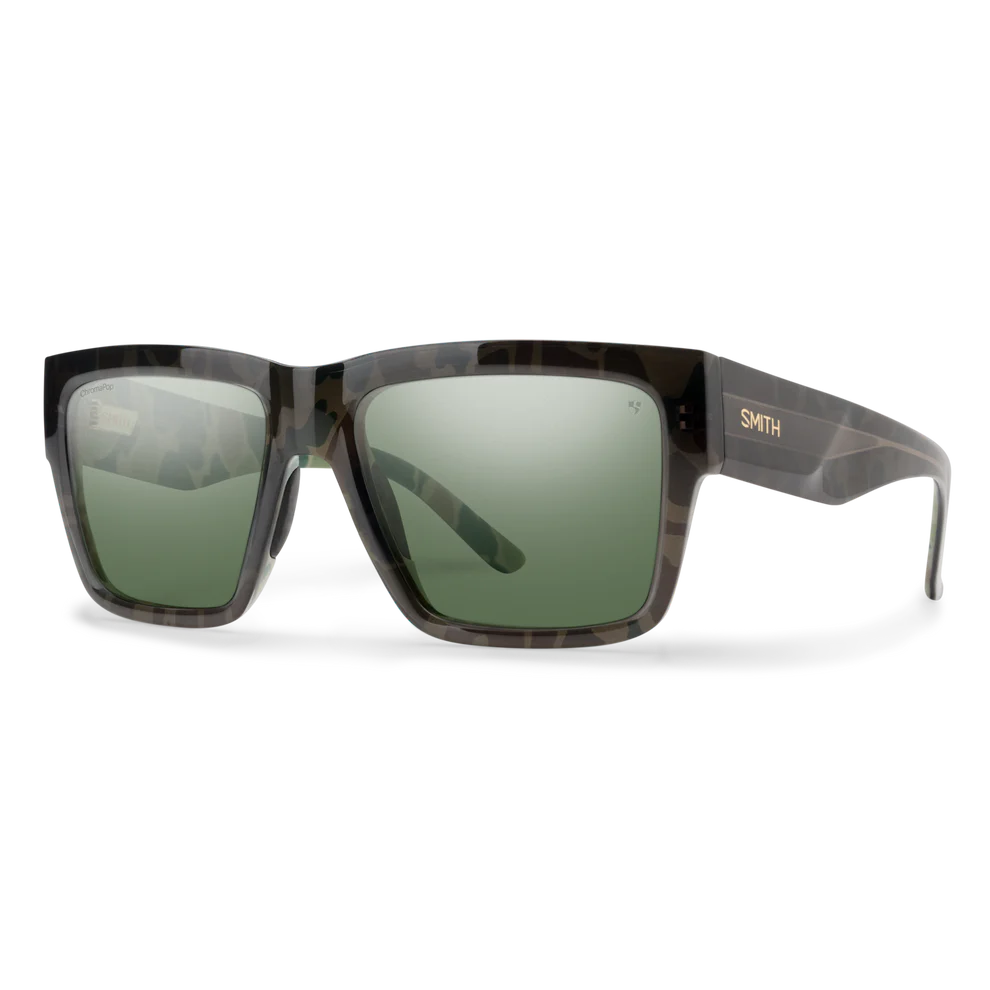 Smith - Lineup - High Fives Duck Camo; ChromaPop Polarized Gray Green