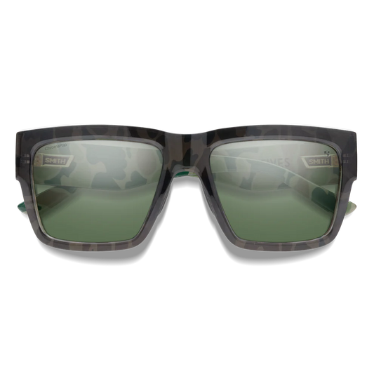 Smith - Lineup - High Fives Duck Camo; ChromaPop Polarized Gray Green