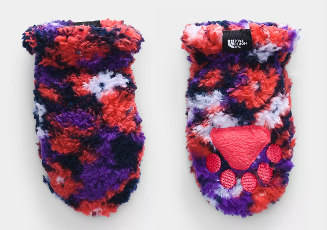 The North Face - Littles Bear Mitt - New Taupe Green Explorer Camo Print