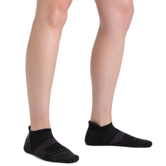 Darn Tough - Element No Show Tab Lightweight with Cushion Women's - Seafoam