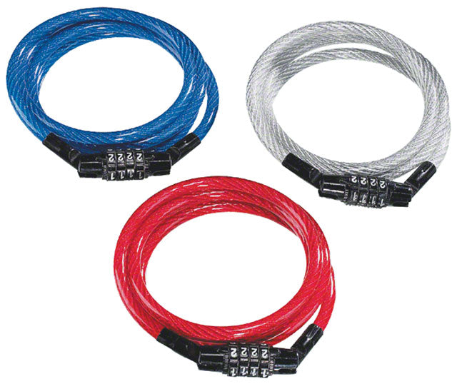 Kryptonite - KryptoFlex Keeper 712 4-Digit Combo Cable Lock - Assorted