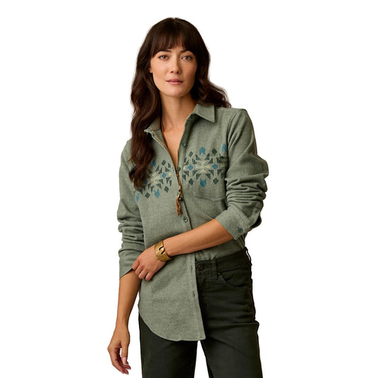 Carve Designs - Fairbanks Supersoft Shirt - Laurel Motif