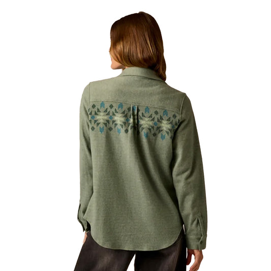 Carve Designs - Fairbanks Supersoft Shirt - Laurel Motif