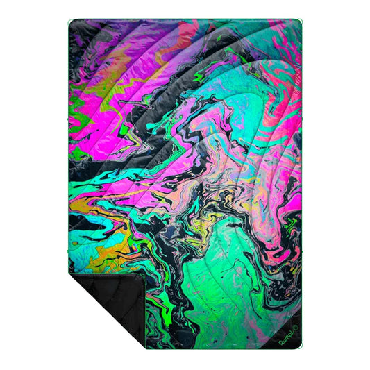 Rumpl - Original Puffy Blanket - Liquid Neon