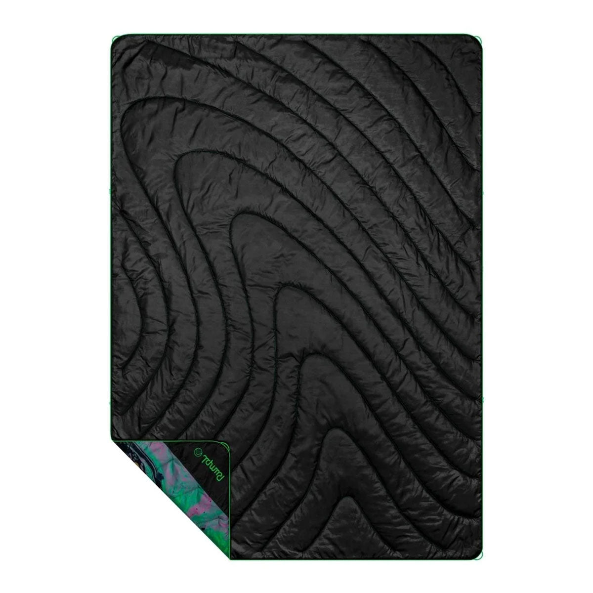 Rumpl - Original Puffy Blanket - Liquid Neon