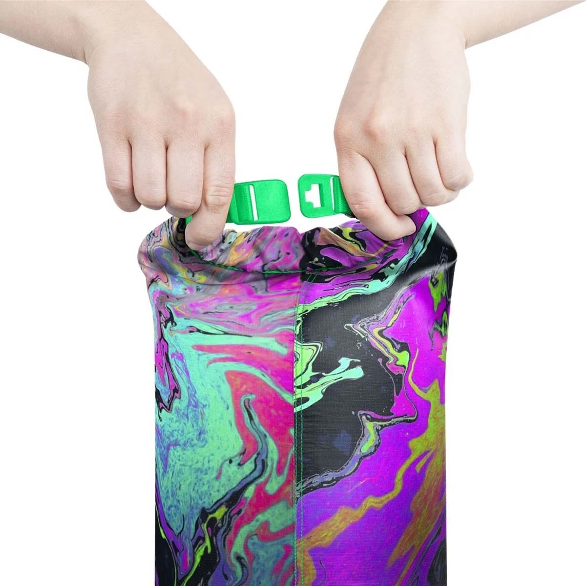 Rumpl - Original Puffy Blanket - Liquid Neon