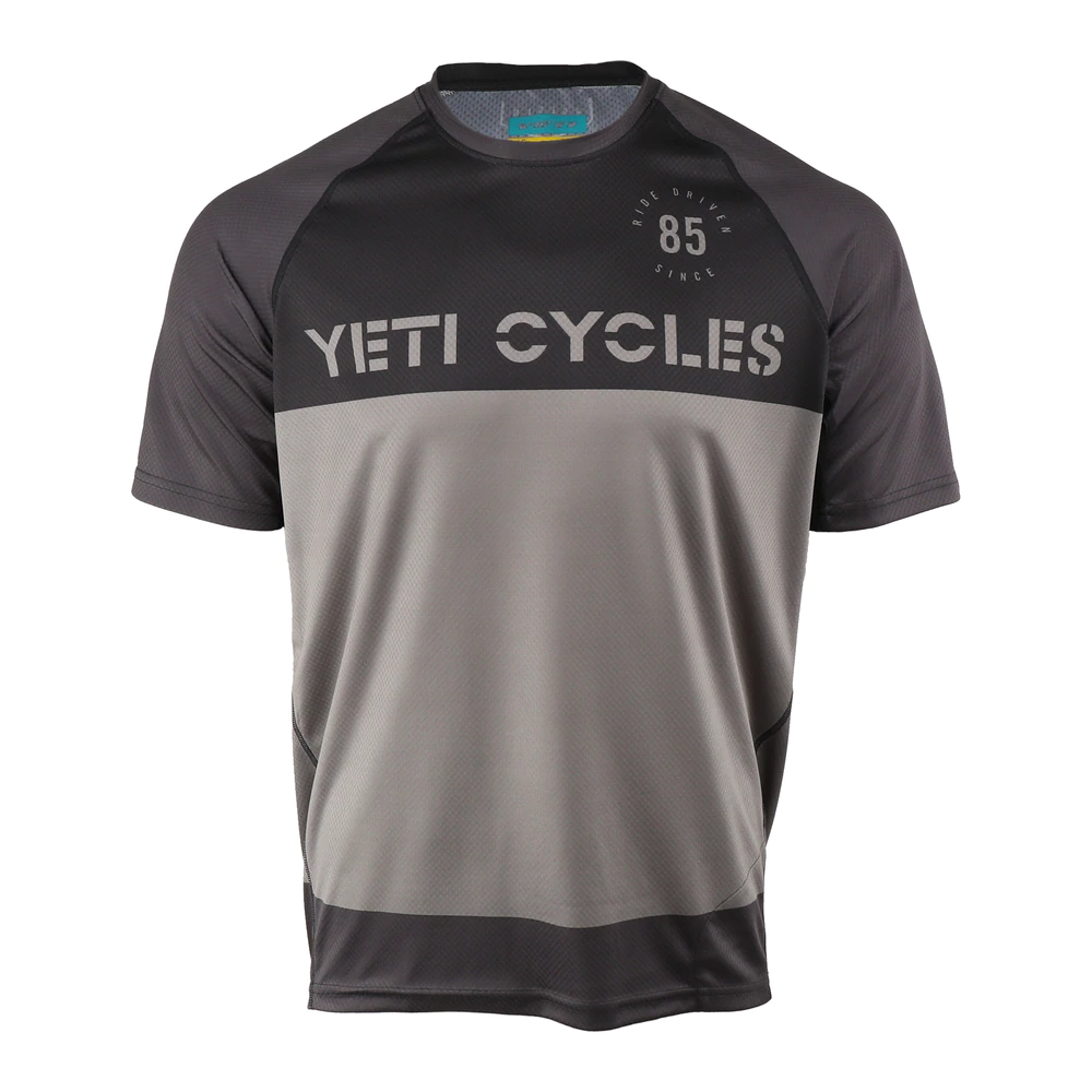 Yeti Cycles - Men's Longhorn Shortsleeve Jersey - Phantom/Black