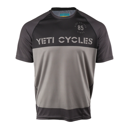 Yeti Cycles - Men's Longhorn Shortsleeve Jersey - Phantom/Black