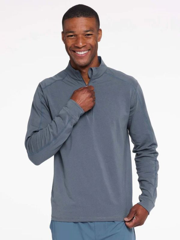 Tasc - Carrollton 1/4 Zip - Men's - Black/Gunmetal