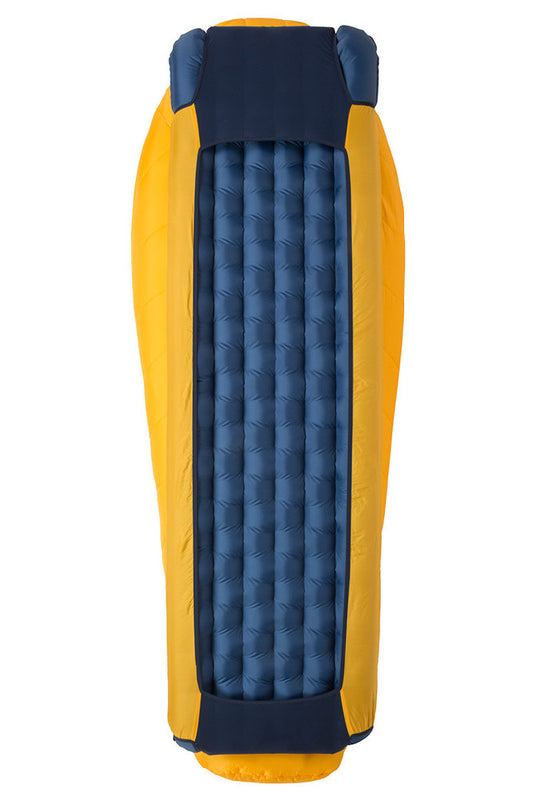 Big Agnes - Lost Dog 30D Sleeping Bag - Yellow Navy
