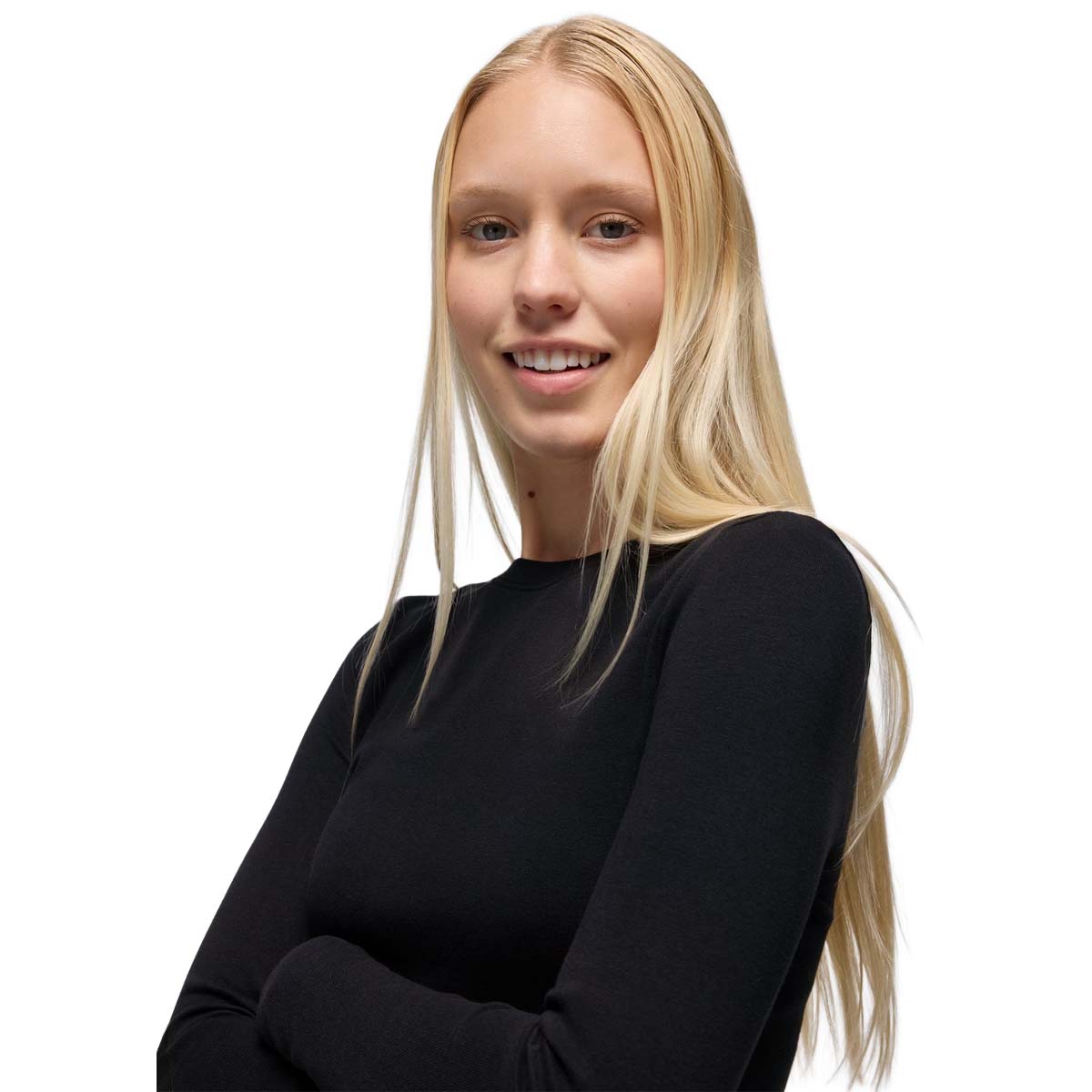 Prana - Lotus Long Sleeve Tee - Black