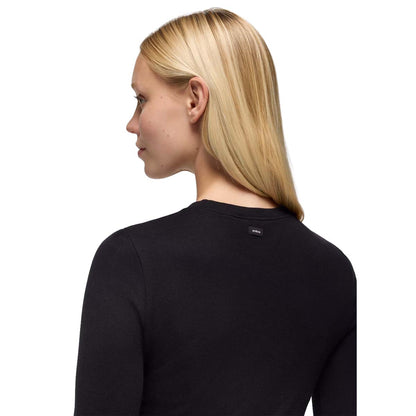 Prana - Lotus Long Sleeve Tee - Black