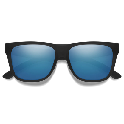 Smith - Lowdown 2 - Black Matte ChromaPop Glass Polarized Blue Mirror