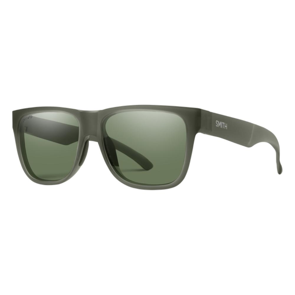 Smith - Lowdown 2 - Matte Moss; ChromaPop Polarized Gray Green