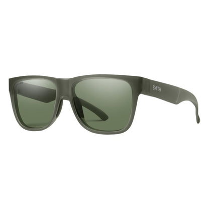 Smith - Lowdown 2 - Matte Moss; ChromaPop Polarized Gray Green