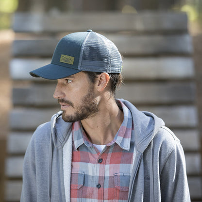 Pistil - Dean Trucker Hat - Black/Black