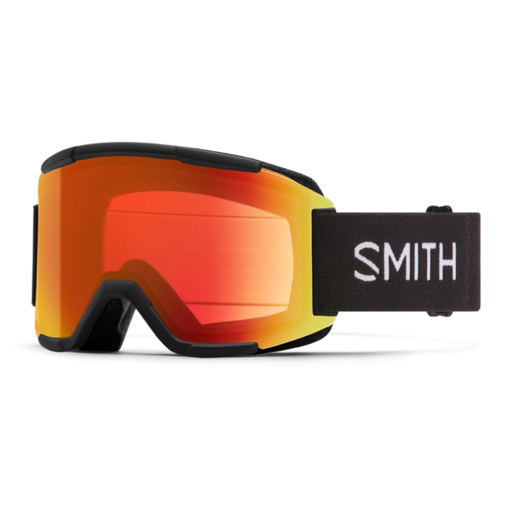Smith - Squad - Black; Sun Red Mirro